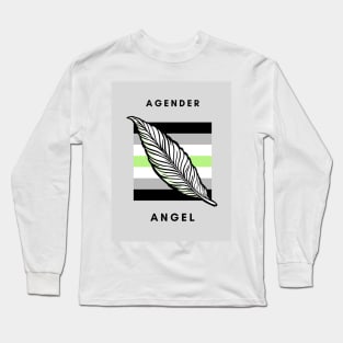 Agender Angel Long Sleeve T-Shirt